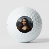 Balles De Golf Mona Lisa & Art Golf Balls /Leonardo da Vinci (Recto)