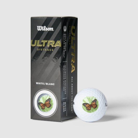 Balles De Golf Monarque Buttlerfly (Emballage)