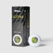 Balles De Golf Monarque sur Buddleia (Emballage)