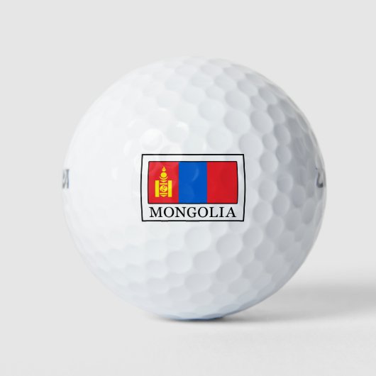 Balles De Golf Mongolie (Devant)