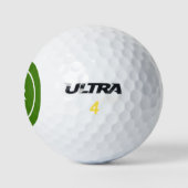 Balles De Golf Monogramme Cool moderne Boules de golf initiales (Logo)