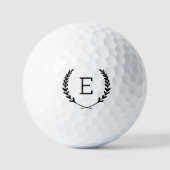 Balles De Golf Monogramme de Laurel Crest (Recto)