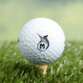 Balles De Golf Monogramme de saut d'espadon (T-shirt Insitu)