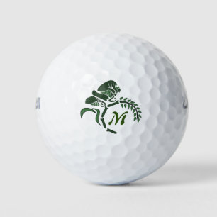 Balles De Golf Monogramme de sauterelle à capuchon