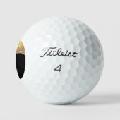 BALLES DE GOLF MONOGRAMME NOIR WALD BALLS (Logo)