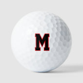 Balles De Golf Monogramme personnalisé (Recto)