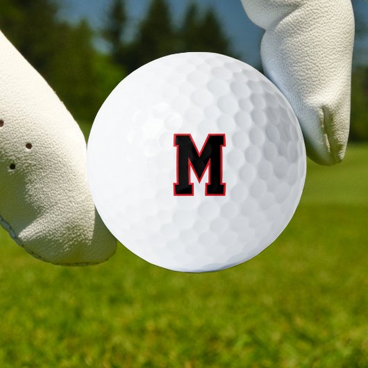 Balles De Golf Monogramme personnalisé