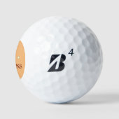 Balles De Golf Monogramme R personnalisé (Logo)