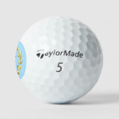 Balles De Golf Monogramme Taylor Made Golf Balls (Logo)
