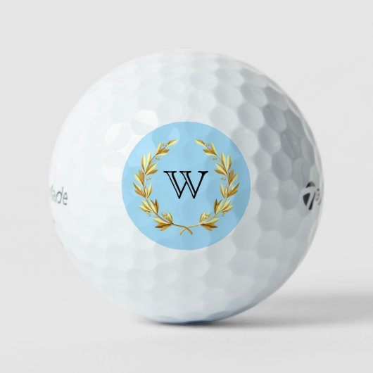 Balles De Golf Monogramme Taylor Made Golf Balls (Recto)