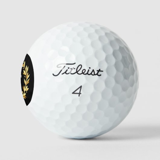 Balles De Golf Monogramme Titleist Pro Golf Balls (Logo)