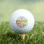 Balles De Golf Monogrammes Sur Le Golf (T-shirt Insitu)