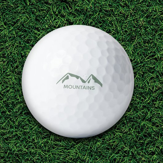 Balles De Golf Montagnes