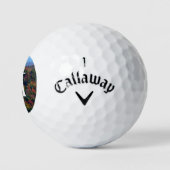 Balles De Golf Montagnes des Appalaches à l'automne (Logo)