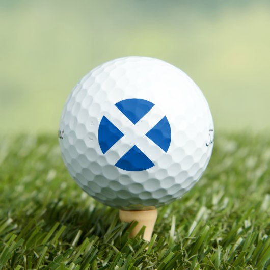 Balles De Golf Montrez vos couleurs – Écosse (T-shirt Insitu)