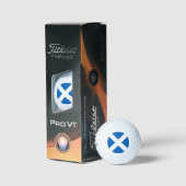 Balles De Golf Montrez vos couleurs – Écosse (Conditionnement)