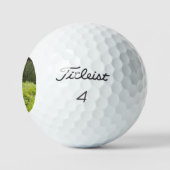 Balles De Golf Moose in the Grass Golf Ball - AK Wildlife Design (Logo)
