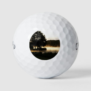 Balles De Golf Morning Lake Scene cwb gbm