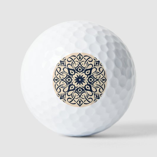Balles De Golf Moroccan mosaic (Recto)