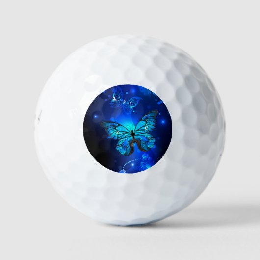 Balles De Golf Morpho Butterfly in the Dark Background (Devant)