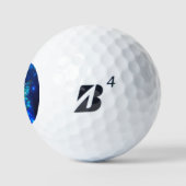 Balles De Golf Morpho Butterfly in the Dark Background (Logo)