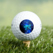 Balles De Golf Morpho Butterfly in the Dark Background (T-shirt Insitu)