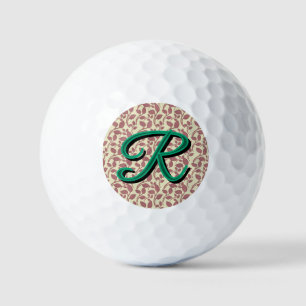 Balles De Golf Motif botanique personnalisé et sur mesure