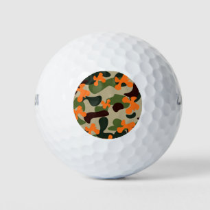 Balles De Golf Motif Camouflage