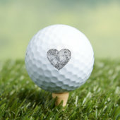 Balles De Golf Motif cardiaque papillon (T-shirt Insitu)