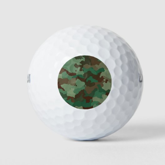 Balles De Golf Motif de camouflage militaire (Forces armées) (Devant)