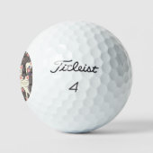 Balles De Golf Motif de chats blancs et gris (Logo)