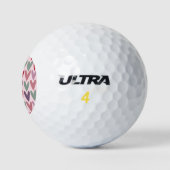 Balles De Golf Motif de coeur 1 (Logo)