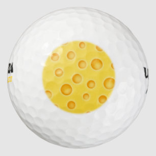 Balles De Golf Motif de texture au fromage suisse