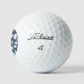 Balles De Golf motif des coquillages (Logo)