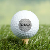 Balles De Golf Motif Diamant Gris (T-shirt Insitu)