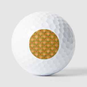 Balles De Golf Motif d'illustration traditionnel indien.