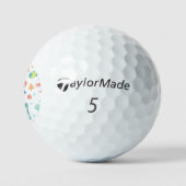 Balles De Golf Motif du monde marin (Logo)