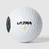 Balles De Golf Motif framboise 2 (Logo)