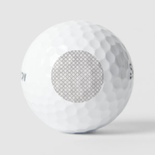 Balles De Golf Motif géométrique beige islamique