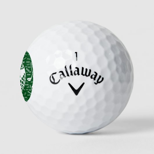 Balles De Golf Motif monogramme pour Golfer (Logo)