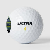 Balles De Golf Motif vert (Logo)