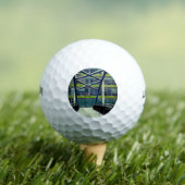 Balles De Golf Motif vert (T-shirt Insitu)