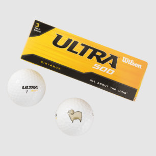 Balles De Golf Mouton - Emoji
