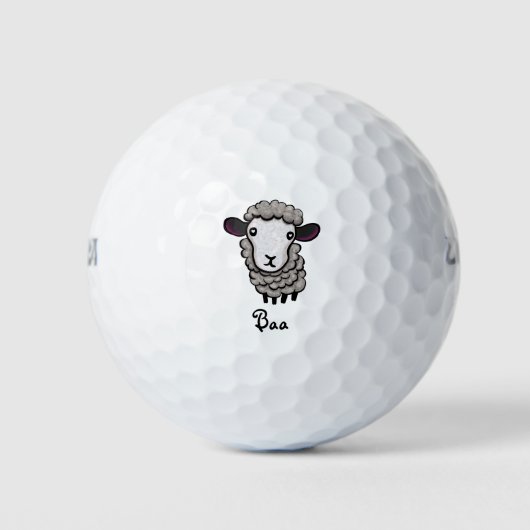 Balles De Golf mouton mignon (Devant)