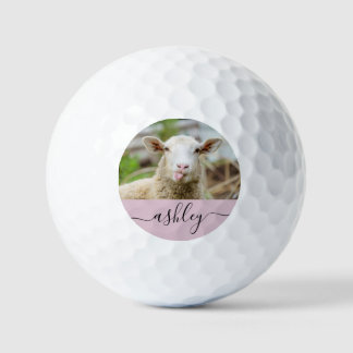 Balles De Golf Mouton montrer langue