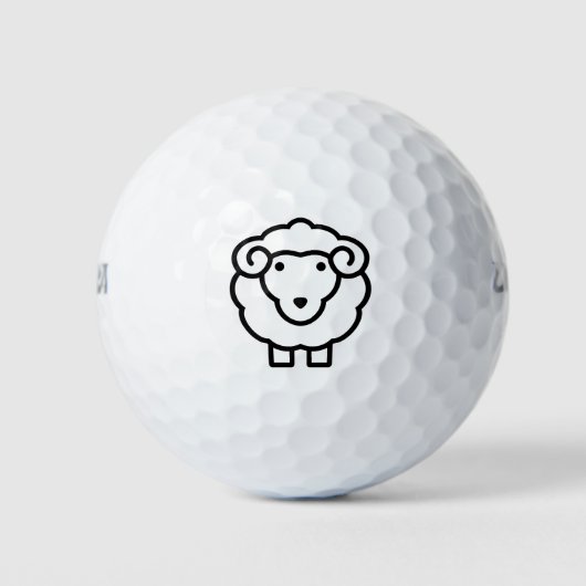 Balles De Golf Moutons (Devant)