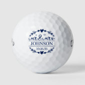 Balles De Golf Mr & Mrs Wedding Favor (Devant)