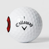 Balles De Golf Munro Clan Plaid Golf Balls (Logo)