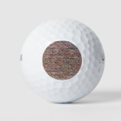Balles De Golf Mur en briques (Devant)