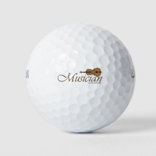 Balles De Golf Musicien (Devant)